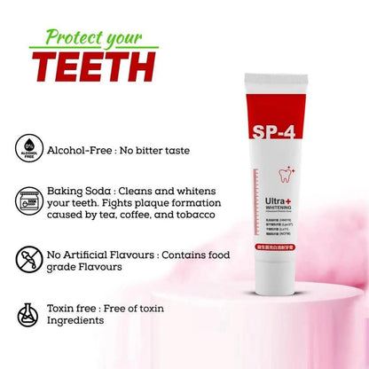 SP-4 Ultra+ Whitening Toothpaste