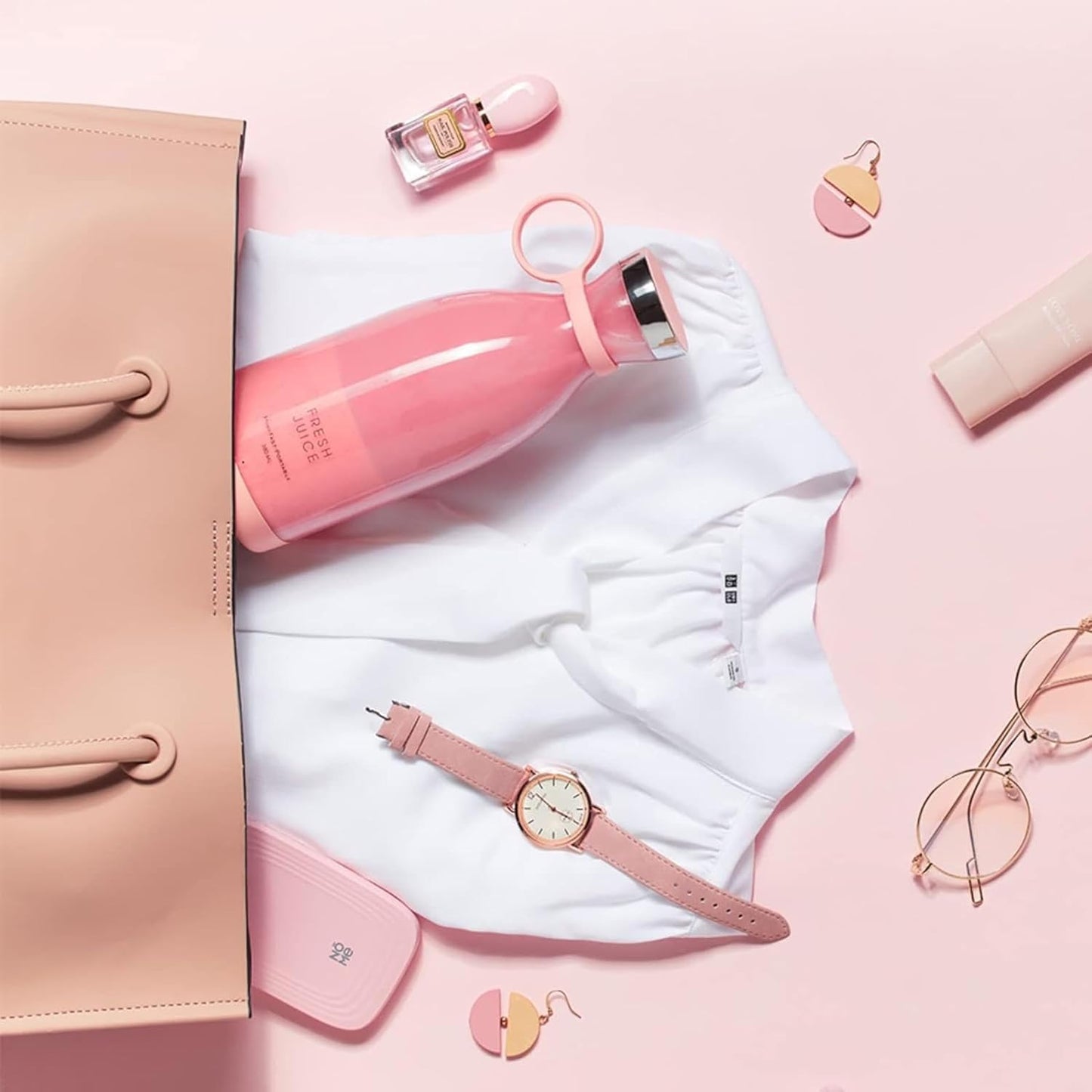 Traverl Portable Mini Juice Blender USB Rechargeable Mixer Juicer for Outdoor