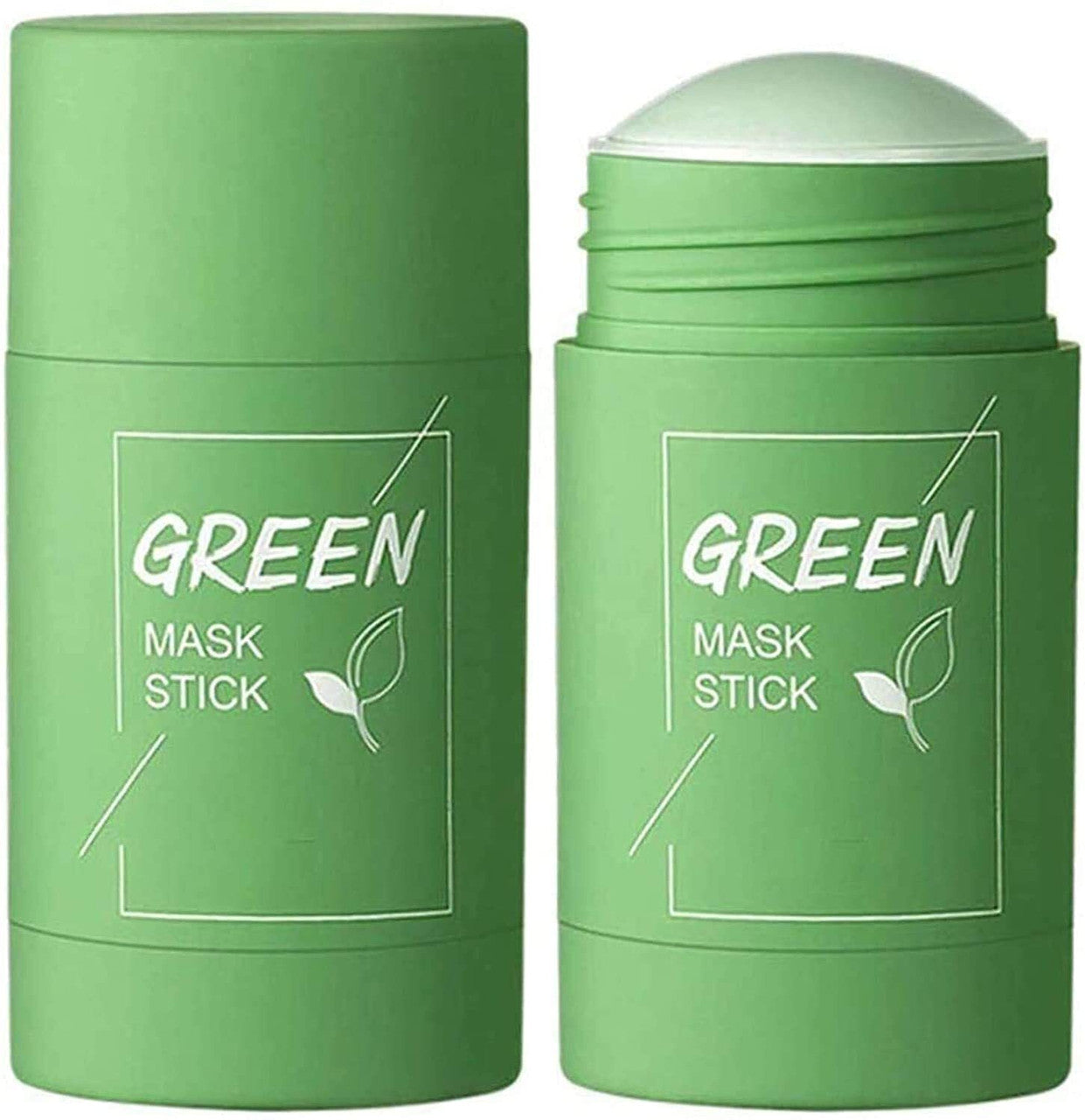 GREEN STICK FACE MASK
