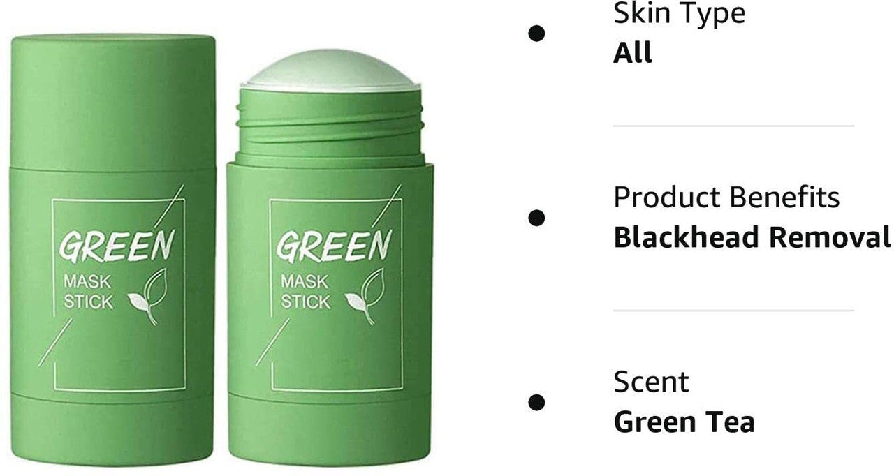 GREEN STICK FACE MASK
