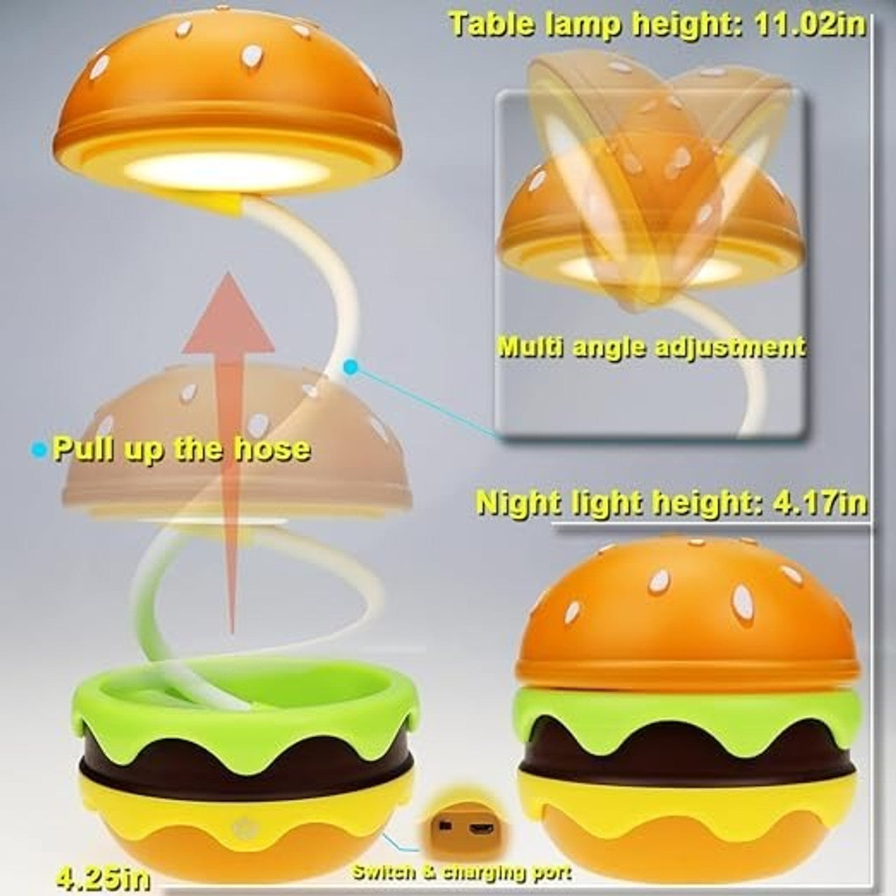 Burger Design Study Lamp