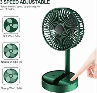 RECHARGABLE FOLDABLE FAN
